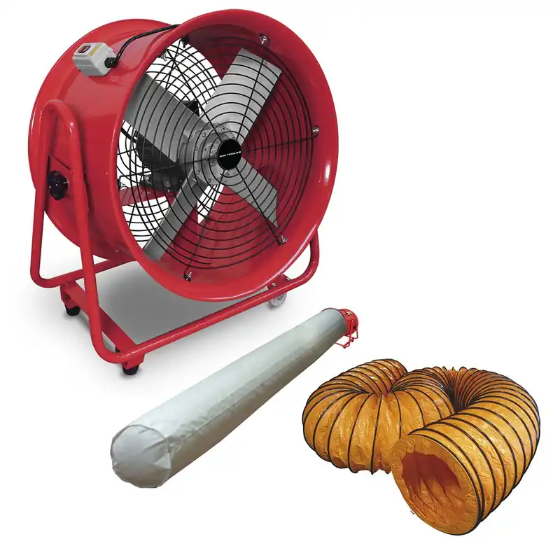 Metal Works 722313515 MV400RSET Ventilateur mobile MV400R avec tuyau et sac filtrant