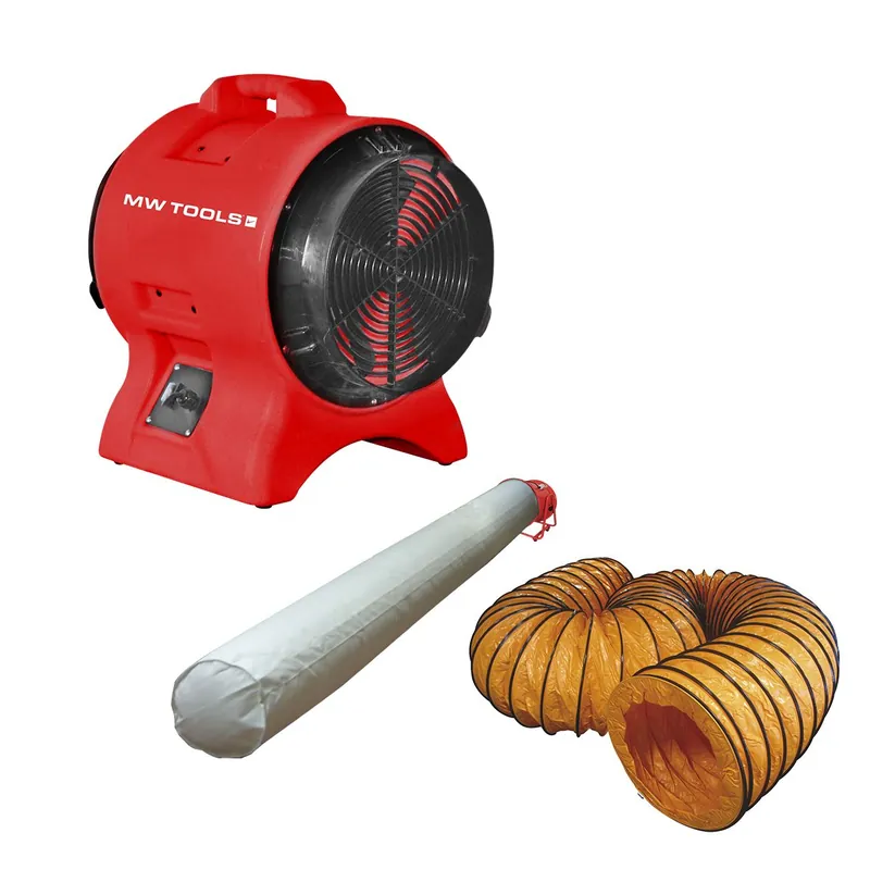 Metal Works 722313519 MV200PPSET Ventilateur MV200PP avec tuyau et sac filtrant