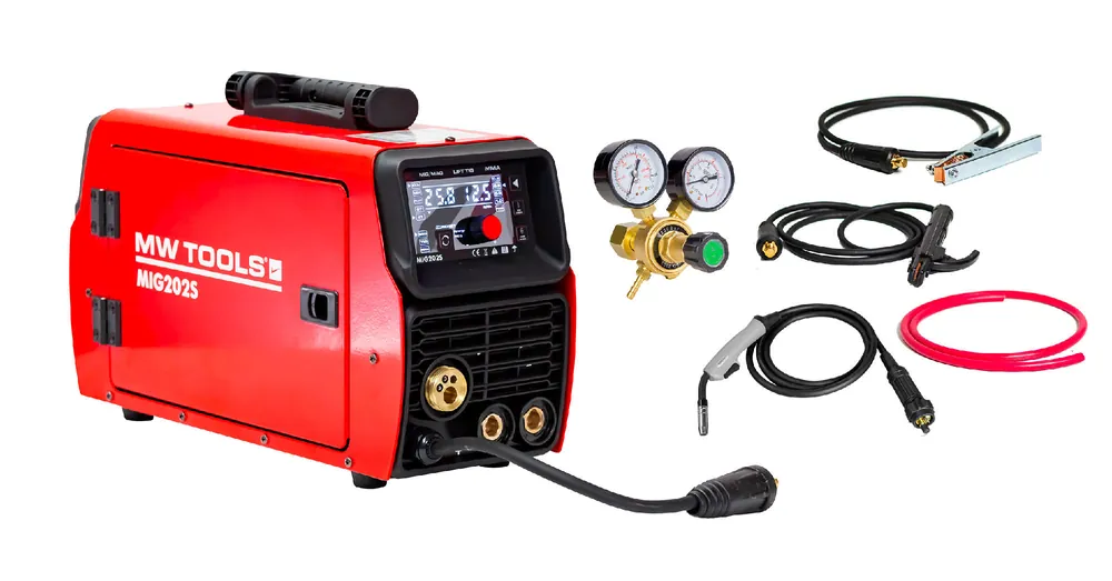 SK0230406-FR20260707-142325-0 Metal Works 829000212 MIG202S Onduleur de soudage MIG Synergy LCD 200A
