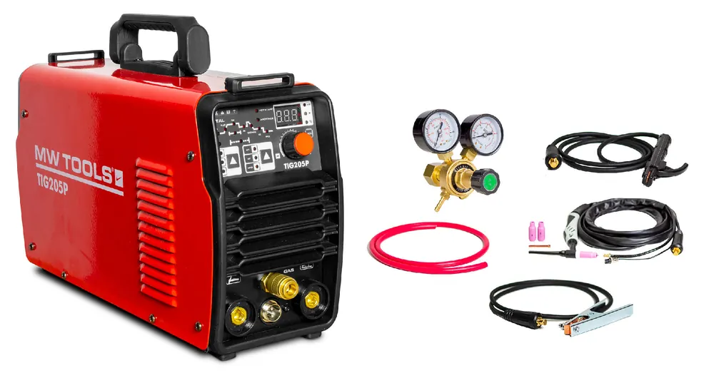 SK0230421-FR20260707-142325-0 Metal Works 829000203 TIG205P Onduleur de soudage TIG DC Pulse 200A + accessoires
