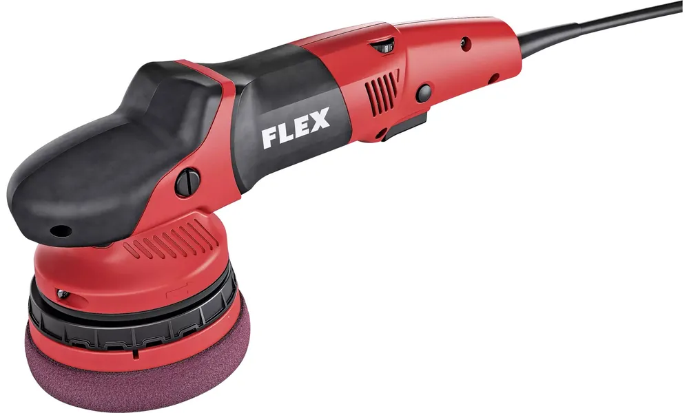 Flex-tools 447269 XCE 10-8 125 P-Set Polisseuse excentrique avec embrayage + accessoires