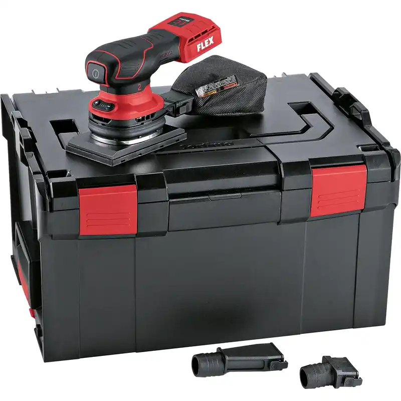 Flex-tools 532085 OSE 2-80 18-EC ponceuse orbitale 80x130 avec variateur de vitesse 18V excl. batteries et chargeur en L-Boxx