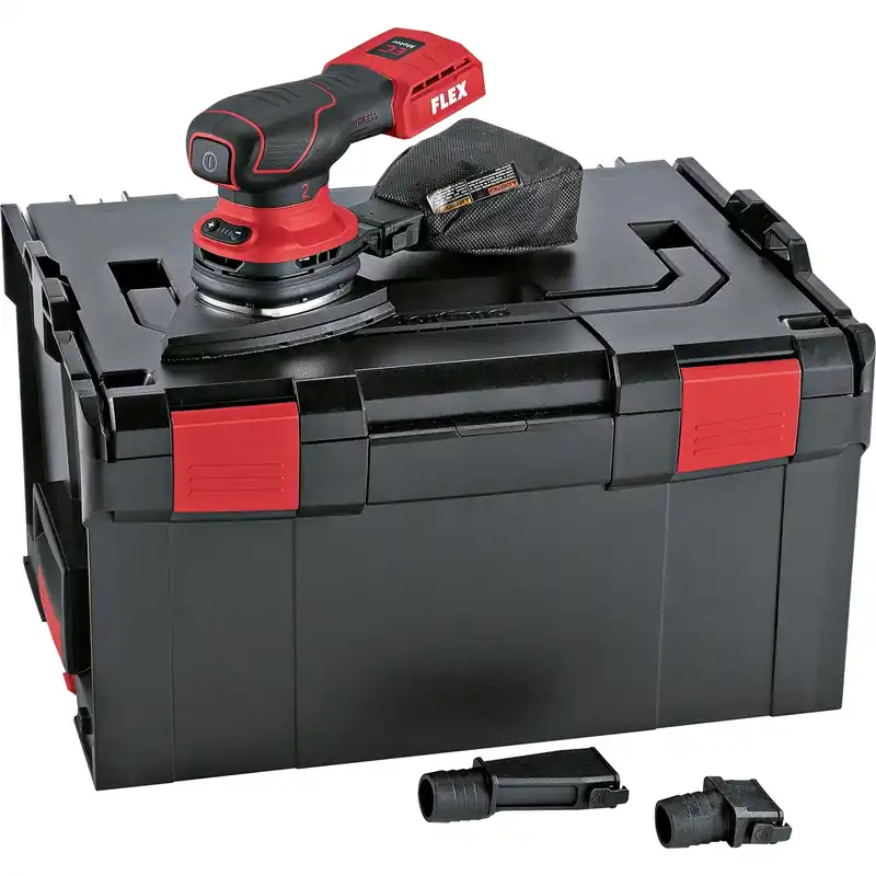 Flex-tools 532088 ODE 2-100 18-EC Ponceuse Delta avec variateur de vitesse 18V sans batteries et chargeur en L-Boxx