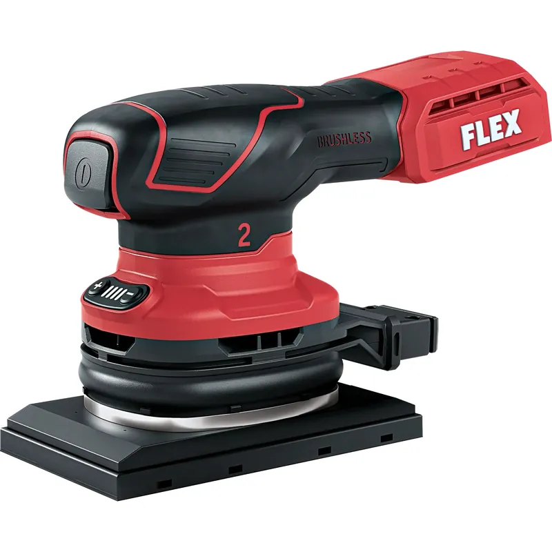 Flex-tools 532084 OSE 2-80 18-EC Vlakschuurmachine 80x130 met toerentalregeling 18V excl. accu‘s en lader