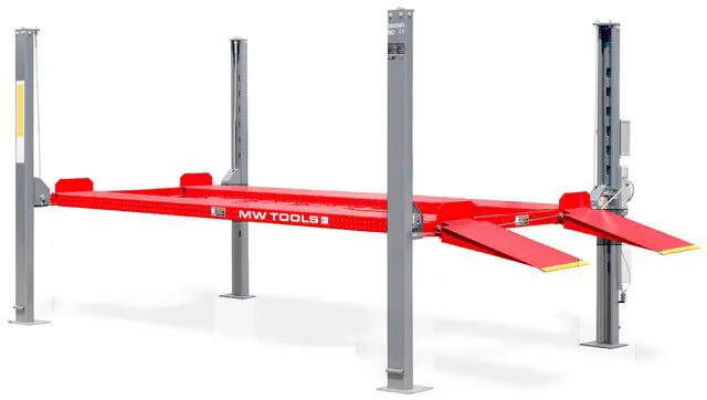Metal Works 724562886 PKB1004 Rampe de parking 3.6T 230V 2 véhicules longueur 4200mm