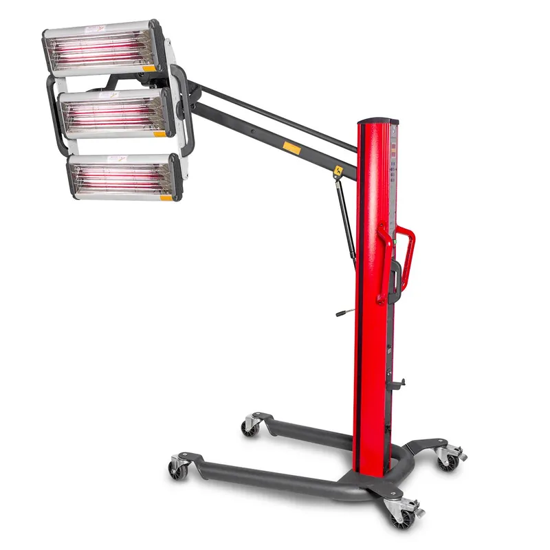 Metal Works 829000302 LD3P Sécheur de peinture infrarouge mobile 3300W 3 émetteurs