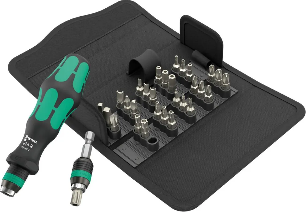 Wera 05057114001 Kraftform Kompakt 71 Sécurité, 32 pièces
