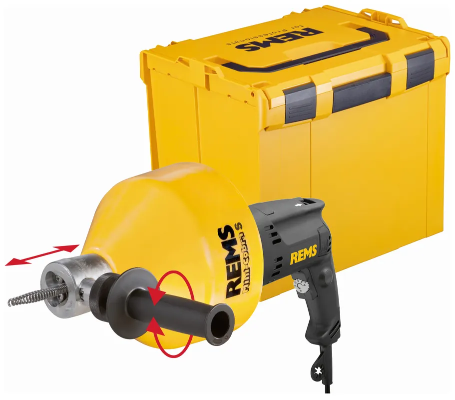 Rems 170028 R220 Mini-Cobra S Set Egouttoir électrique en L-Boxx