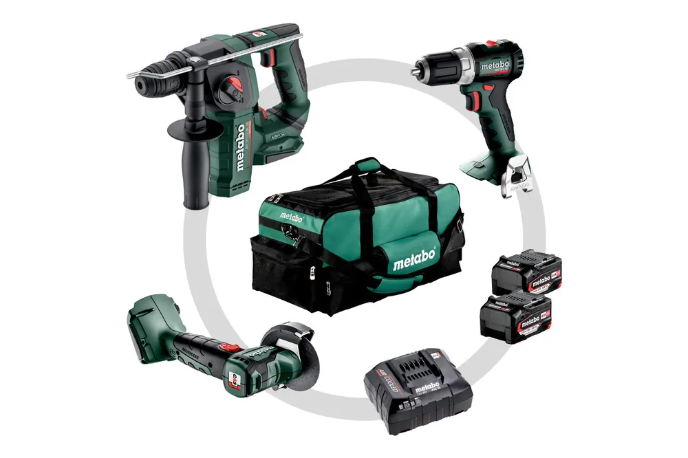 Metabo 685235000 Combo Set 3.1.1 18V 4.0Ah Li-Ion - 3 machines