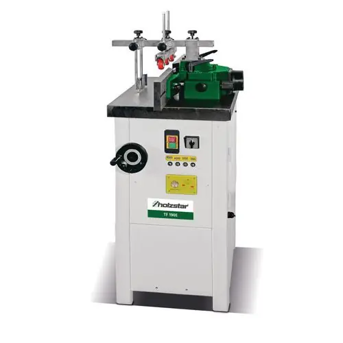 Holzstar 715901923 TF190E 400V Toupie de table pour bois 2,2 kW 400V