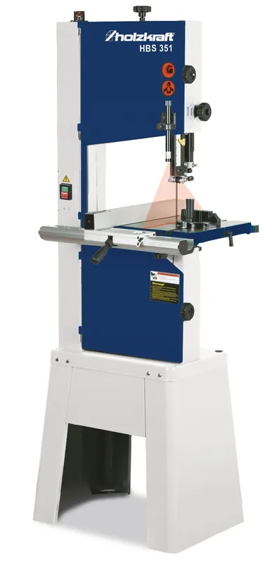 Holzkraft 715150035 HBS351 (IE2) Machine à scier verticale à ruban pour le bois HBS351 (IE2)