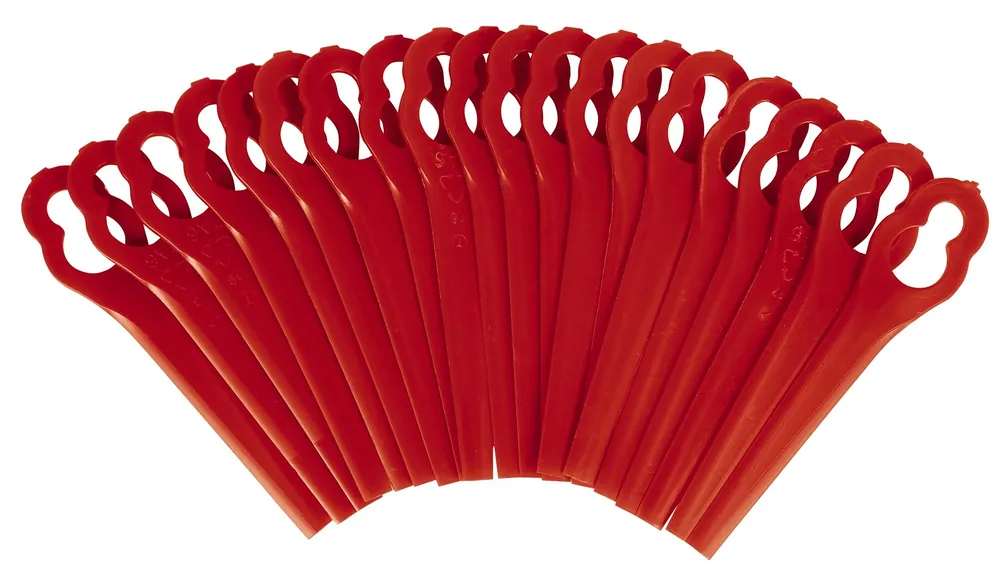 Einhell 3405730 Lames en plastique 20 pièces pour coupe-herbe GE-CT 18