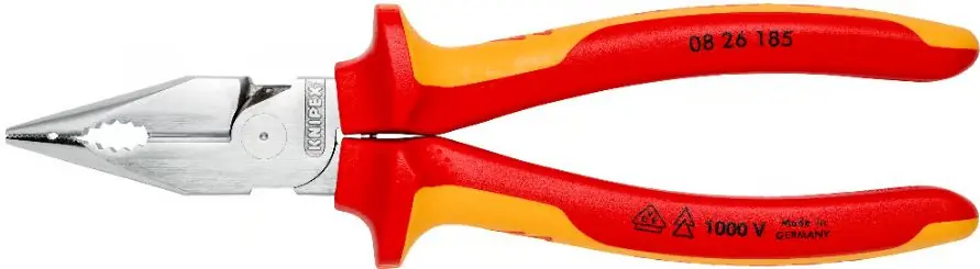 Knipex 08 26 185 Pince à bec pointu 185 mm