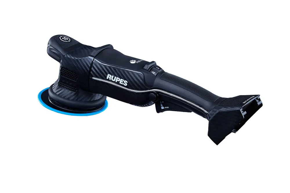 Rupes RU-9.HLR15 iBrid Bigfoot Excentrische Polijstmachine 125mm 18V excl. accu‘s en lader