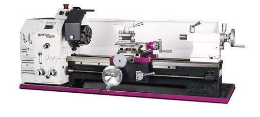 Optimum 713427010 Optiturn TU2807VB Tour à métaux 700 mm 230V