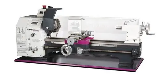 Optimum 713425010 Optiturn TU2506VB Tour à métaux 550 mm 230V