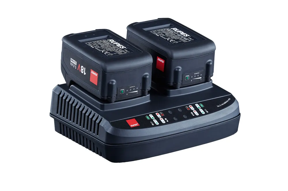 Rupes Accessoires RU-9HC185LT/DE Chargeur de batterie double 18V