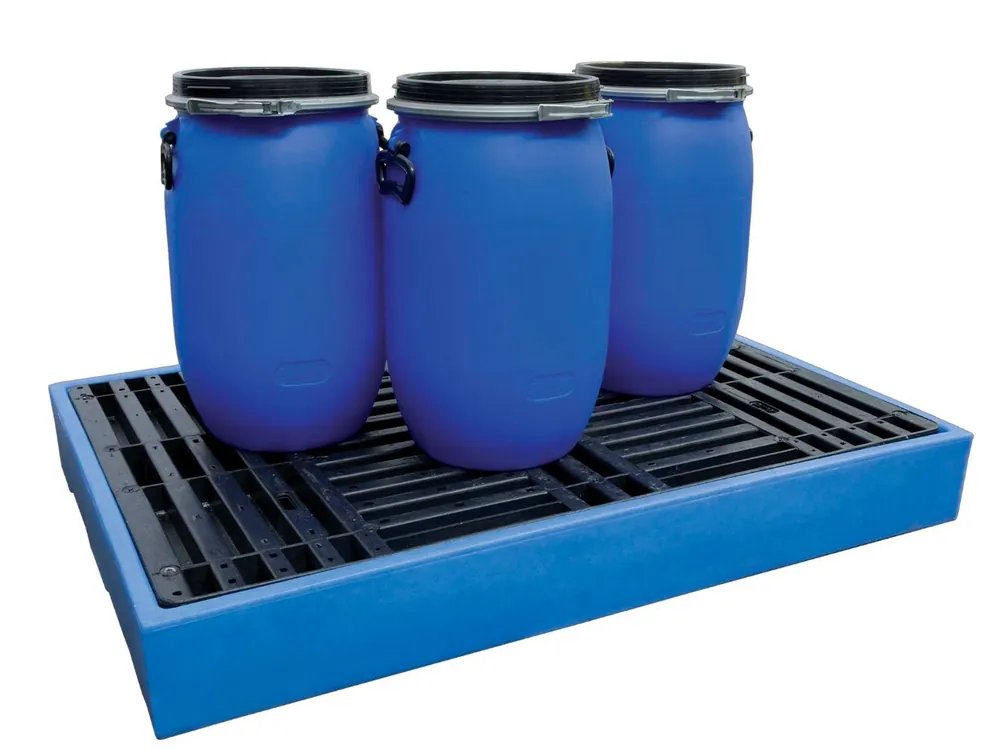 Metal Works 724576200 OPW2 Plateau de collecte PE 2x60 lt. Capuchon 130 lt.