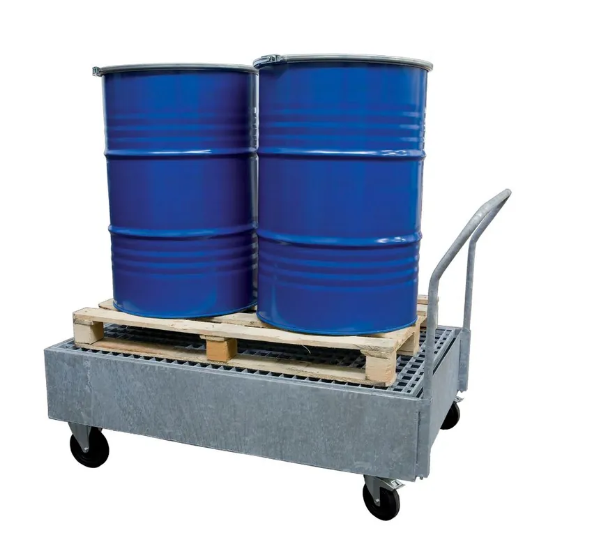 Metal Works 724576568 VTKS2 Chariot métallique pour 2 fûts 200L
