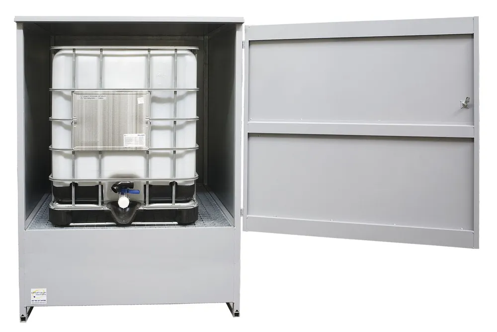 Metal Works 724576577 OQS12 Boîte de collecte fermée 1 fût IBC