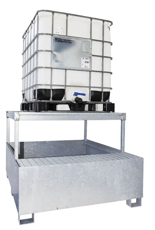 Metal Works 724576578 OPBHS12 Bac de collecte 1 fût IBC
