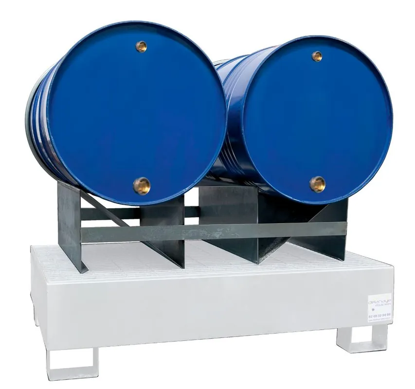 Metal Works 724576570 OPSS2 Support métallique pour 2 fûts horizontaux