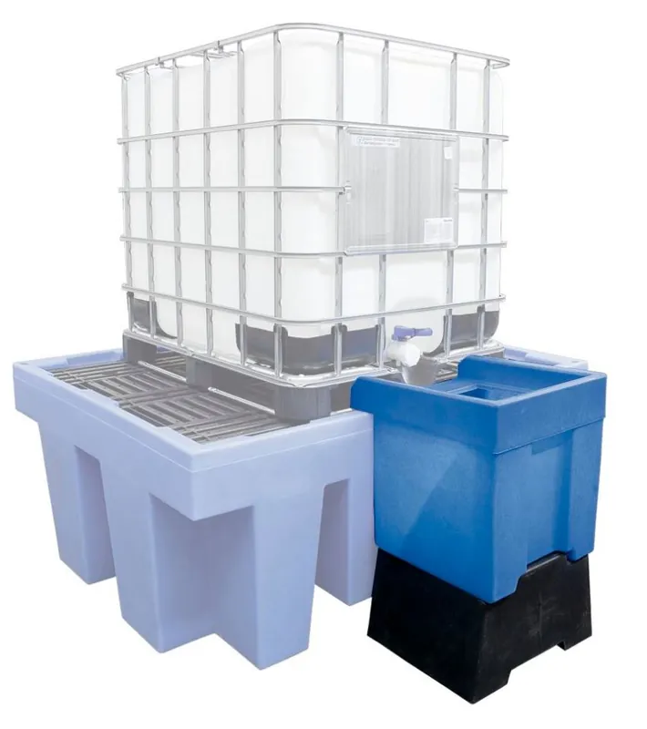 Ecospill 724576104 OVBIBCA Bac d‘égouttage pour OVBIBC1(R) 525x545x835 mm