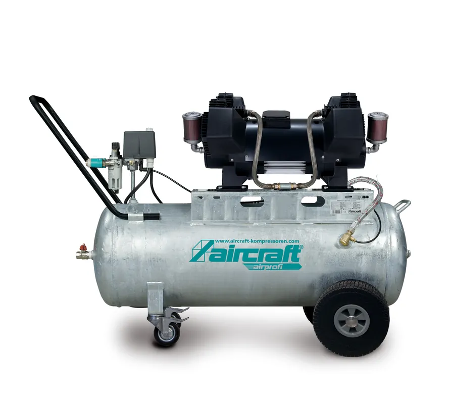 Aircraft 712015607 AIRPROFI600/200OFPRO Compresseur silencieux sans huile 200L 400V