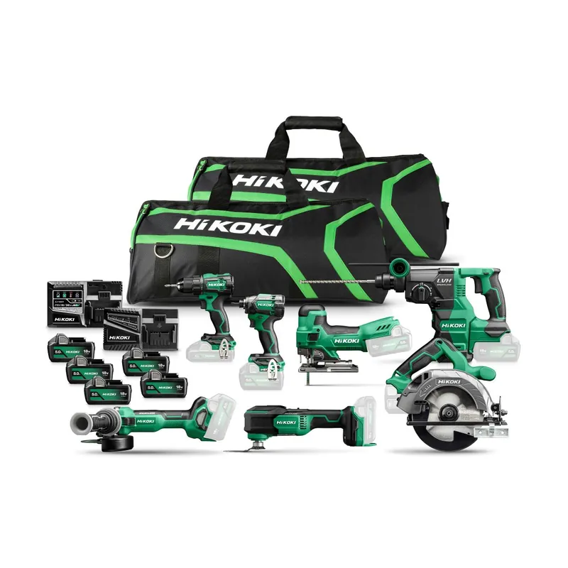HIKOKI KC18H7A-505 Advantage Pack KC18H7A-505 18V 5 x batterie 5.0Ah dans un sac
