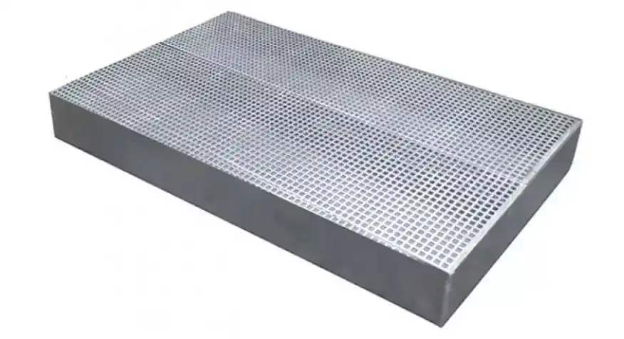 Ecospill 724576112 LBS20R Bac de collecte en acier 20L avec grille