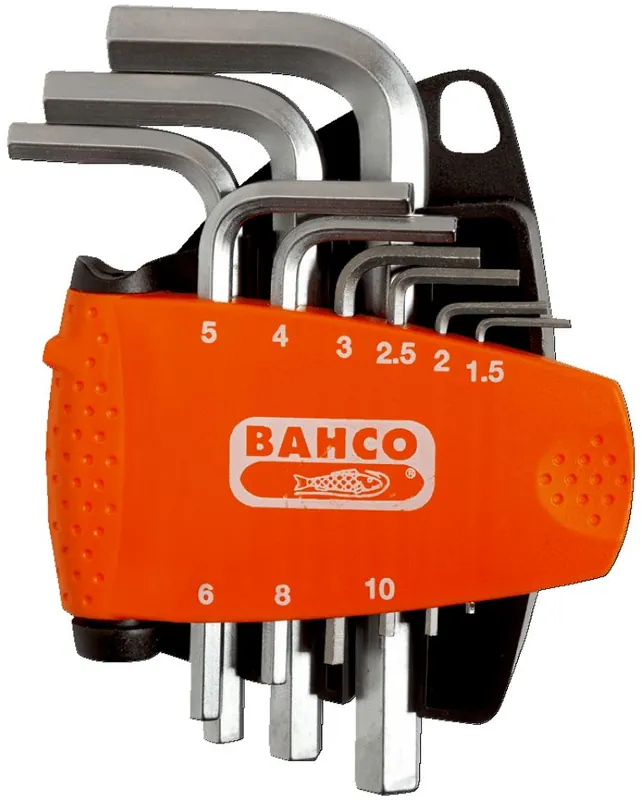 Bahco BE-9878 Jeu de clés hexagonales 9 pièces