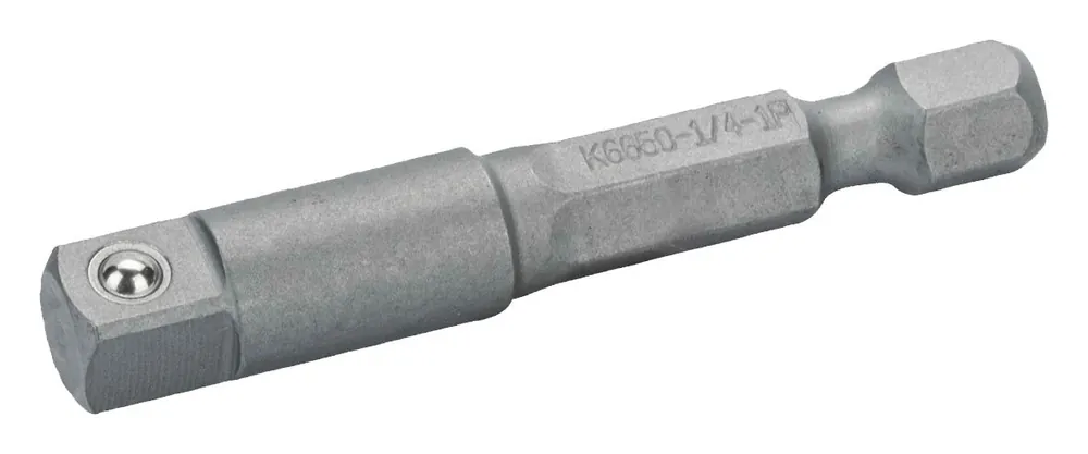 Bahco K6650-1/2P-1P Adaptateur de capuchon 1/4", avec connexion hexagonale, 50 mm pour douilles 1/2