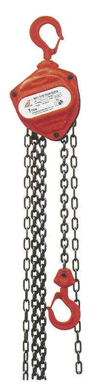 Metal Works 758581060 HNSJ1060 Palan manuel à chaîne 1 tonne 6 mètres