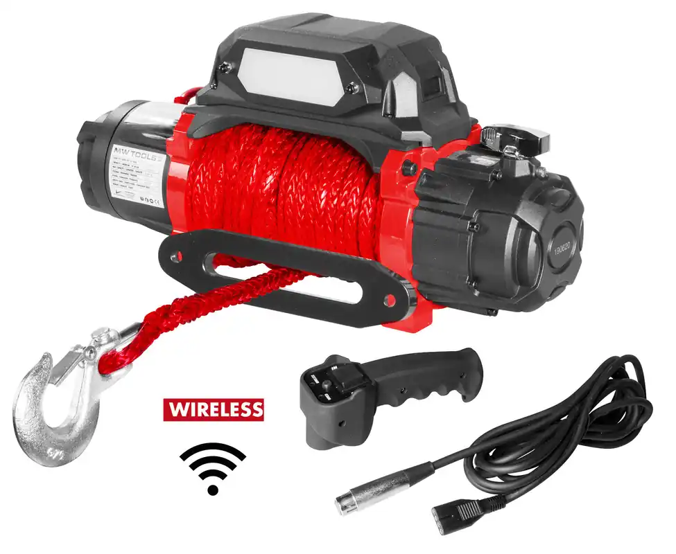 Metal Works 754753165 SEL550024SR Treuil haute vitesse 24V synthétique 5443kg 4.95kW 26m