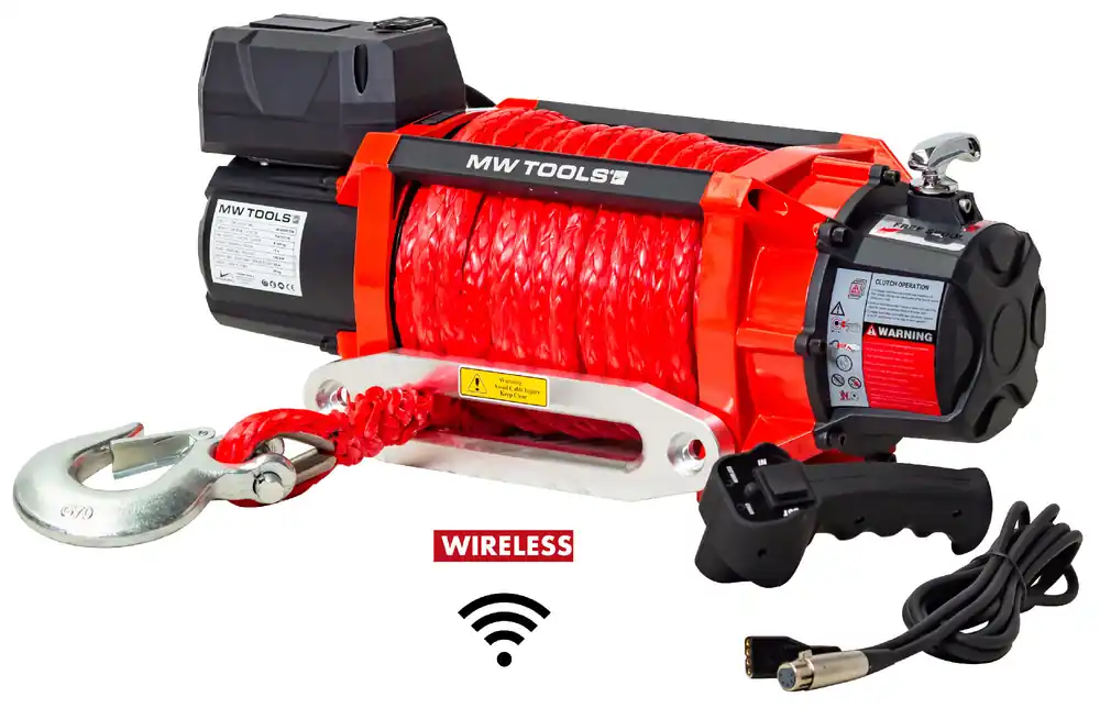Metal Works 754753170 SEL820012SR Treuil haute vitesse 12V synthétique 8164kg 4.75kW 22m