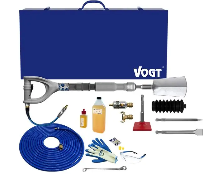 Vogt VH50-70.18-DTXL Chipping hammer air Civil Service Road Construction