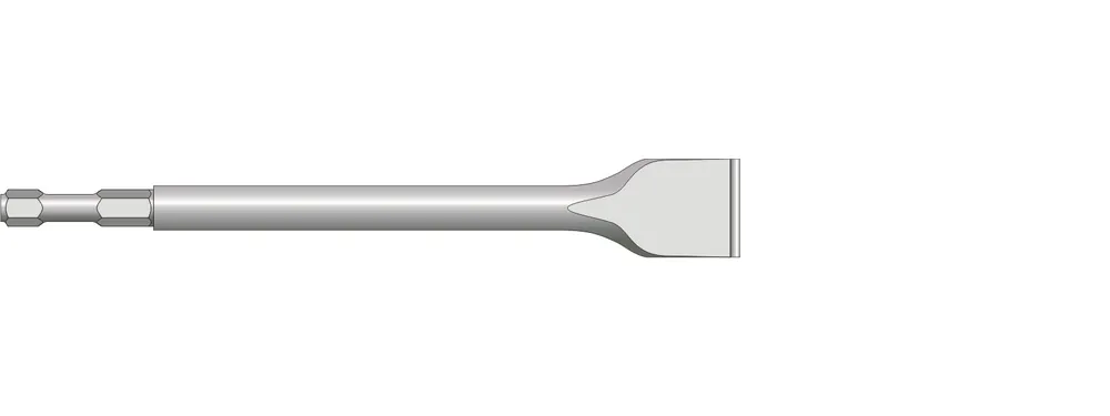 Vogt M360.18 Ciseau plat large oblique 18 x 60 x 260 mm
