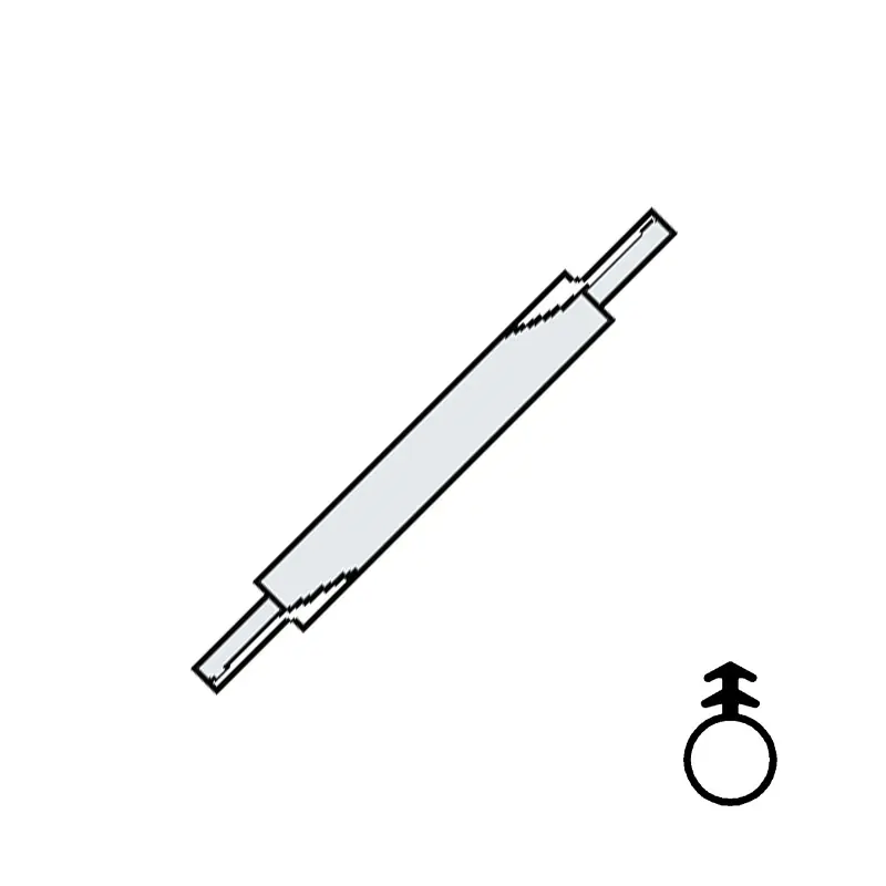 Virutex VIR-1740103 RA17VG Double couteau droit pour Virutex