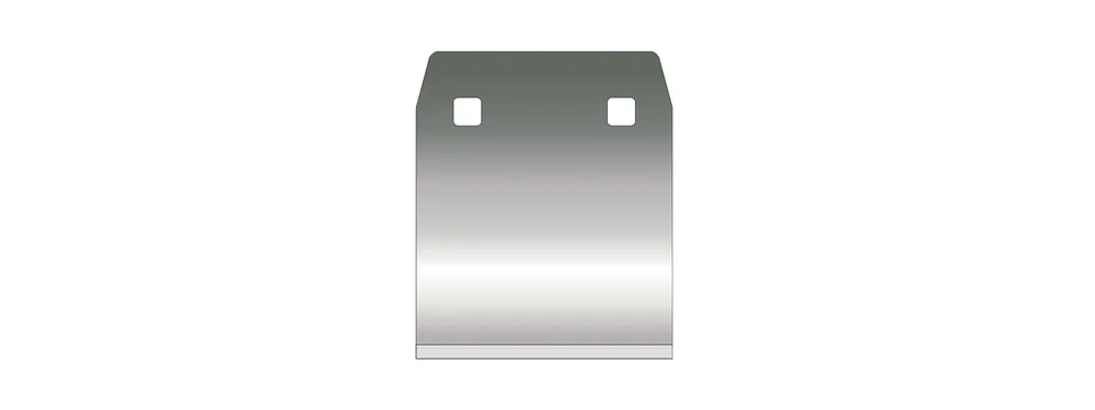 Vogt B100S Grattoir affûté 120 x 100 mm