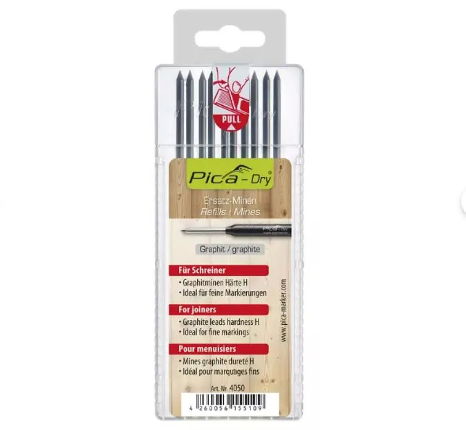Pica PI4050SB 4050 Dry Refill menuisiers/ébénistes, blister