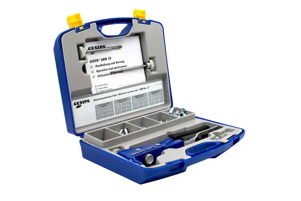 Gesipa 217530013 GBM 10 Boîte d‘assortiment de rivets aveugles M4-M6
