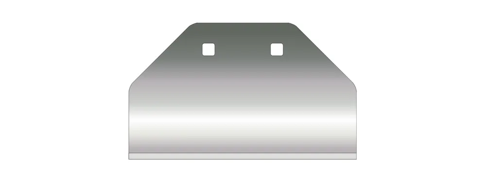 Vogt B200S Grattoir affûté 120 x 200 mm