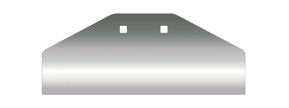 Vogt B300 Grattoir émoussé 120 x 300 mm
