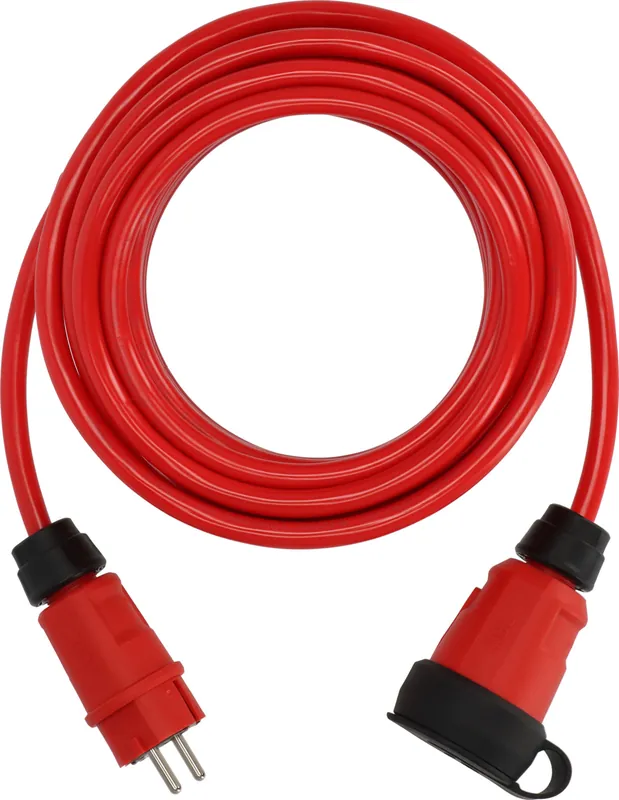 Brennenstuhl ProfessionalLINE 9162100210 Rallonge 10m IP44 / rallonge extérieure pour utilisation sur les chantiers de construction et utilisation permanente à l‘extérieur