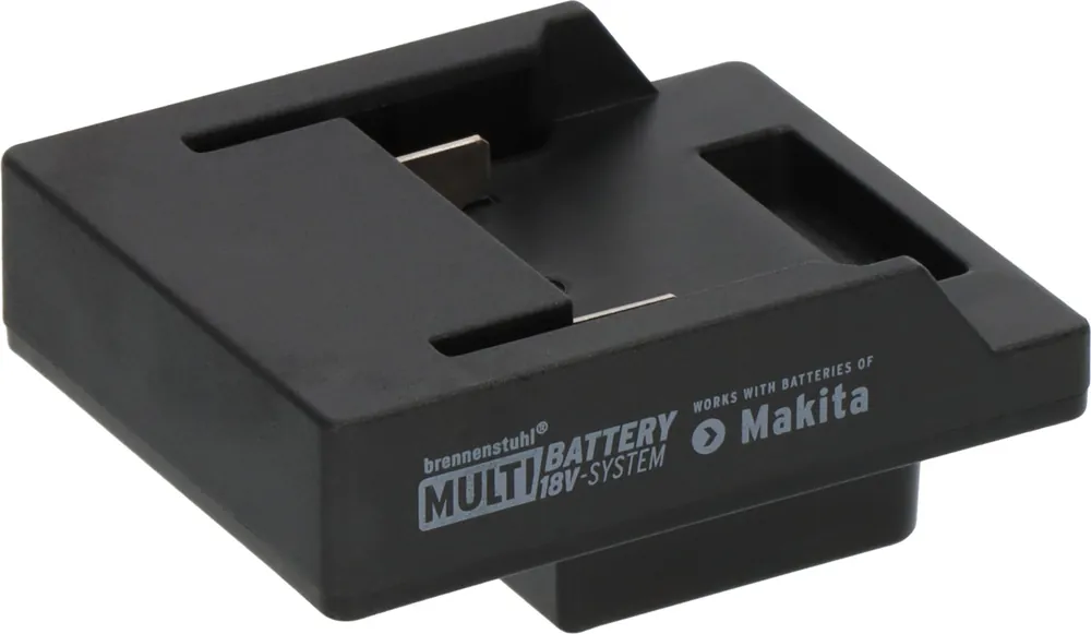 Brennenstuhl 1172640064 Adaptateur Makita pour lampes de chantier LED dans le système brennenstuhl® Multi Battery 18V