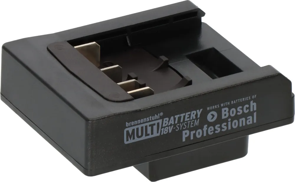 Brennenstuhl 1172640063 Adaptateur Bosch Professional pour lampes de chantier LED dans le système brennenstuhl® Multi Battery 18V