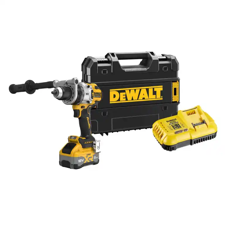 DeWalt DCD1007WW1T-QW Perceuse visseuse/marteau 18V XR Premium 3 vitesses 1x 8.0 Ah en TSTAK