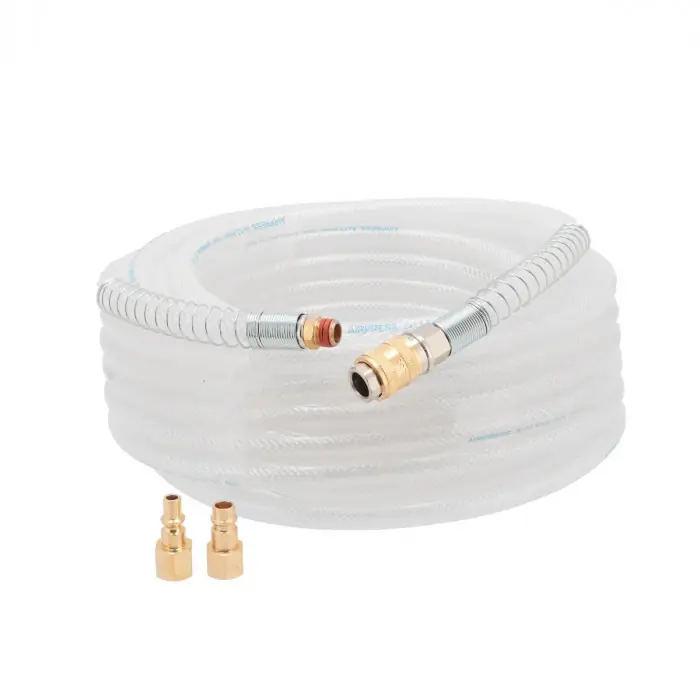 Airpress 40482 Tuyau d‘air PVC/Nylon 20 M 8x13.5 mm 20 Bar