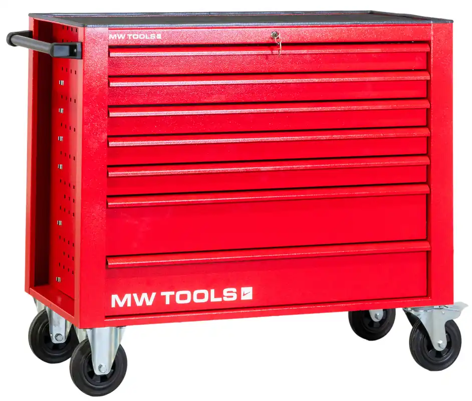 Metal Works 856001258 GW307RX Chariot à outils rouge 7 tiroirs 1055mm