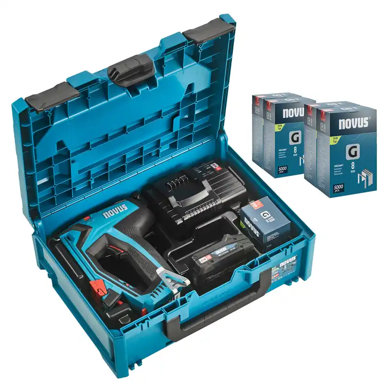 Novus 031-0376 Plaqueuse sans fil J-551 (coffret)